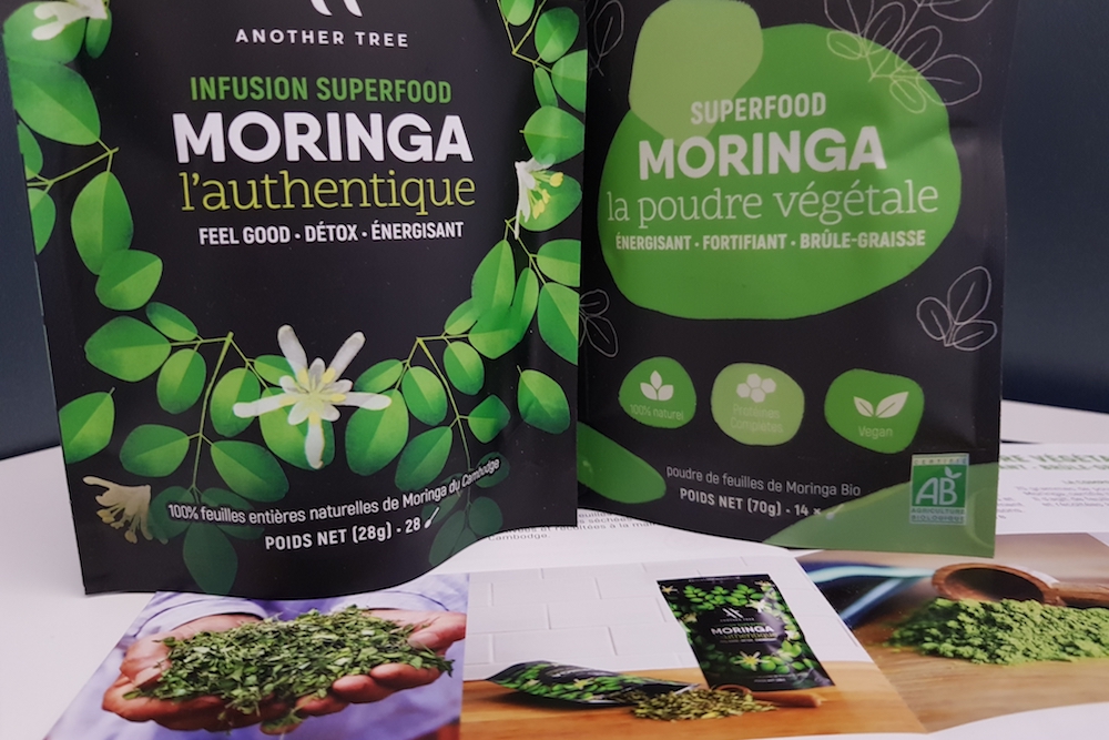 Moringa et Pois Papillon, deux super-aliments signés Another Tree