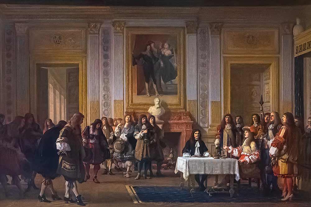 Jean-H. Vetter Molière dînant avec Louis XIV: une vieille et improbable légende hsp, c.1864, Paris, musée d'Orsay