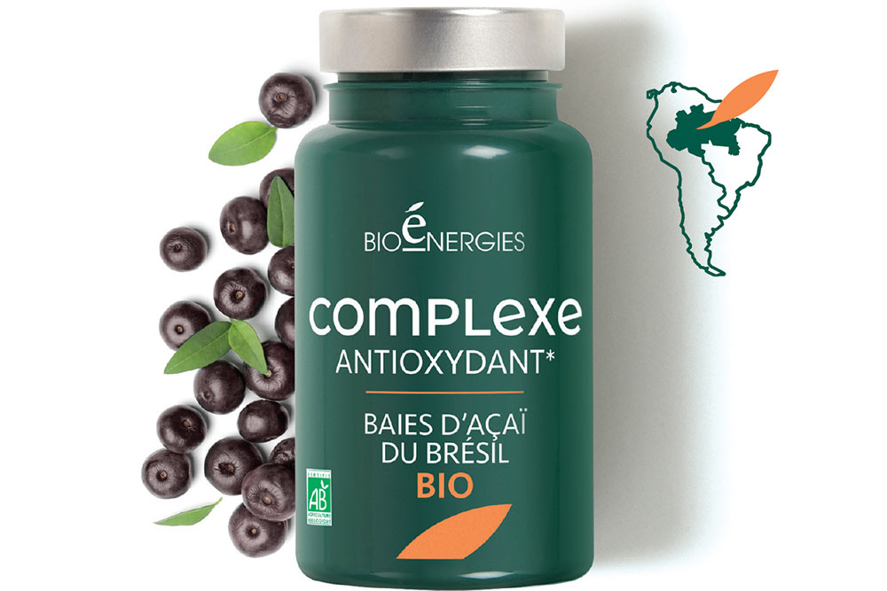 Bioénergies - Complexe antioxydant*composé de baies d’Acaï du Brésil