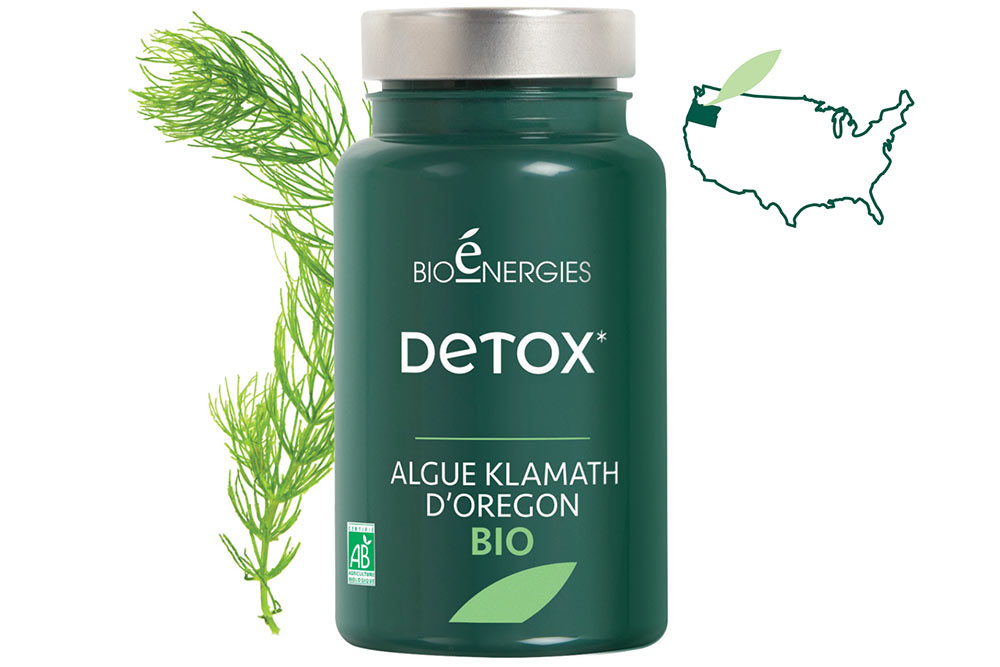 Bioénergies - Détox*composé d’Algue Klamath d’Oregon.