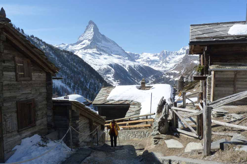 Randonneuse (Le Cervin, Zermatt)