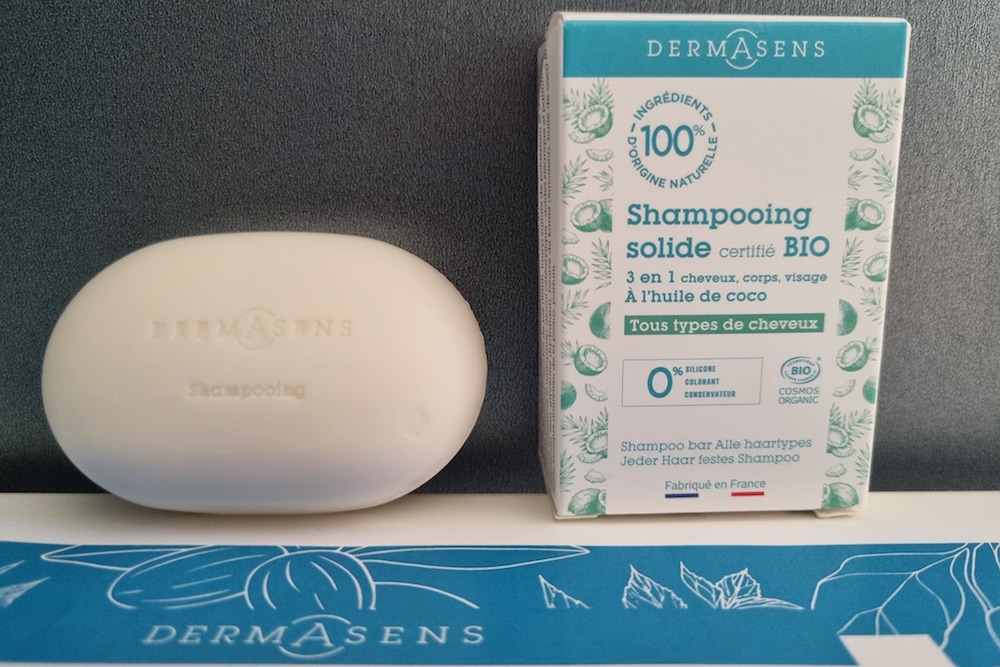 DermAsens lance trois shampooings solides bio écoresponsables.
