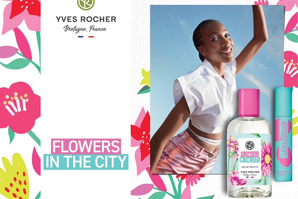 Flowers in The city - la nouvelle gamme Yves-Rocher