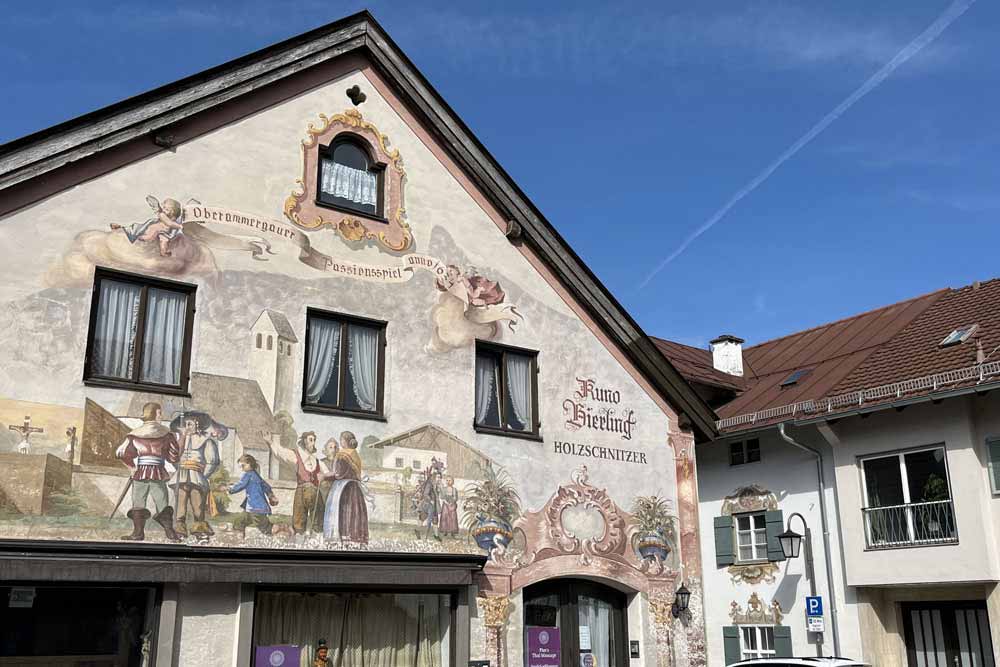 Maison décorée (Oberammergau)