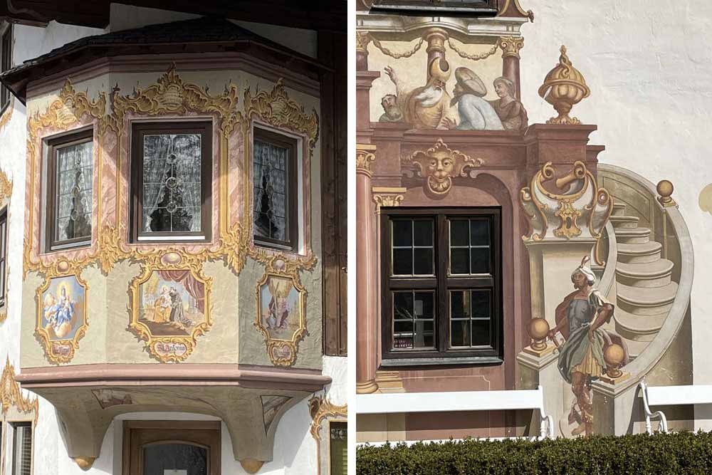 Détails de façades (Oberammergau)
