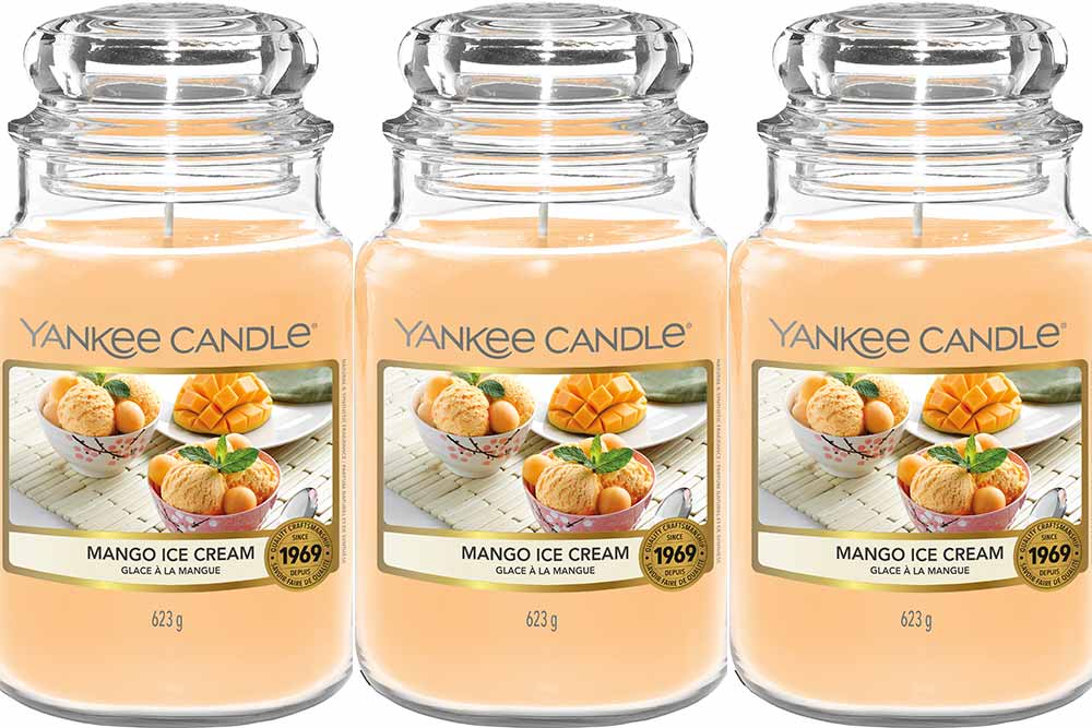 Bougies Yankee Candle -Glace à la mangue
