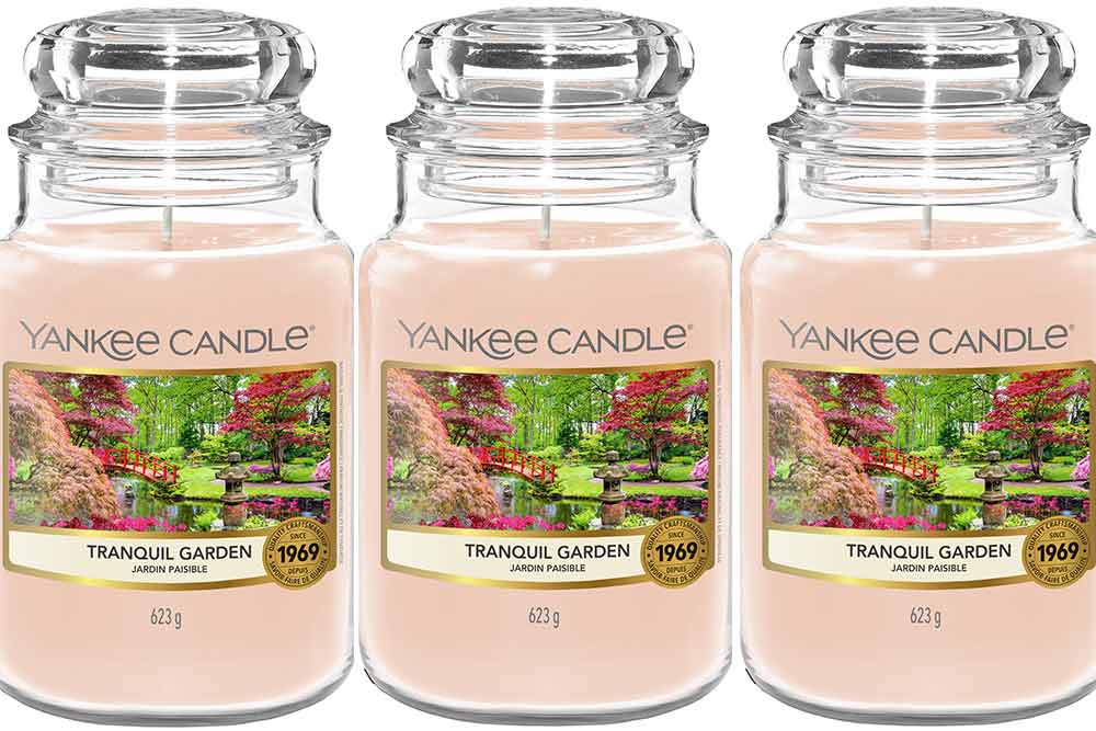 Bougies Yankee Candle - Jardin paisible