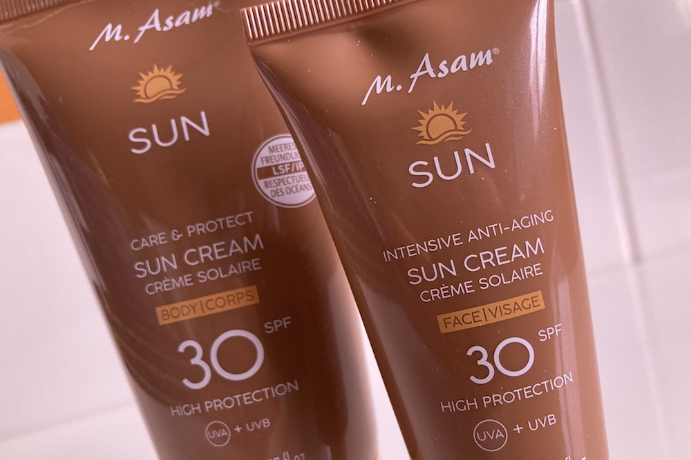 Bronzage uniforme et hydratation intense avec les crèmes solaires M. Asam SUN