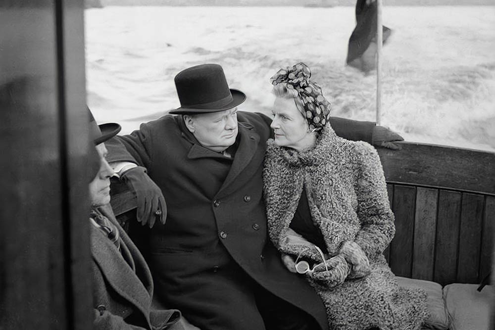 Lady Clementine Churchill - et Winston Churchill 
