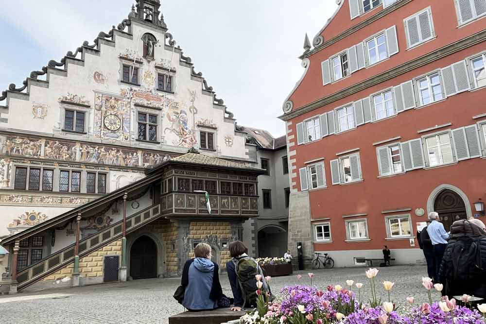 L’ancien hôtel de ville à la façade peinte (Lindau)