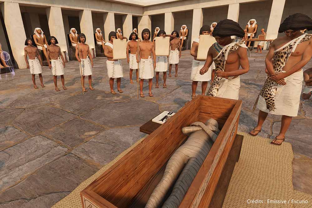 Les funérailles du Pharaon