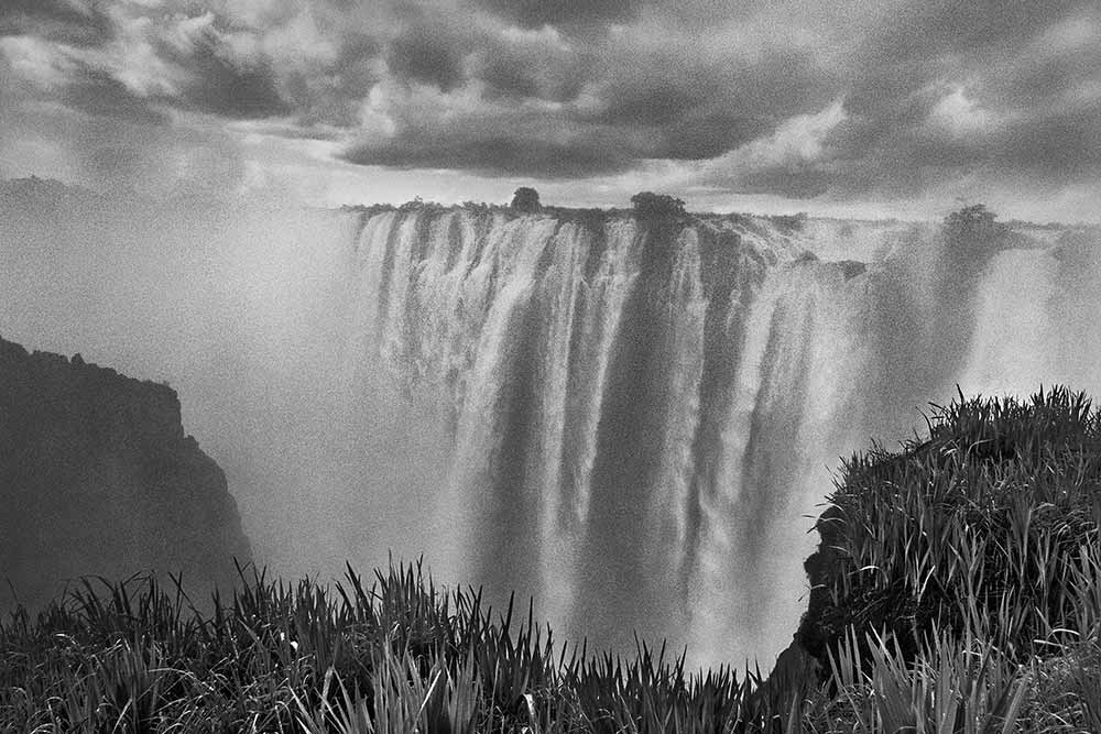 Les chutes Victoria vue depuis la Zambie. 2008