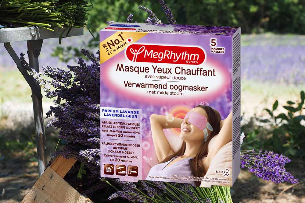 MegRhythm - des masques pour vous relaxer à tout moment de la journée
