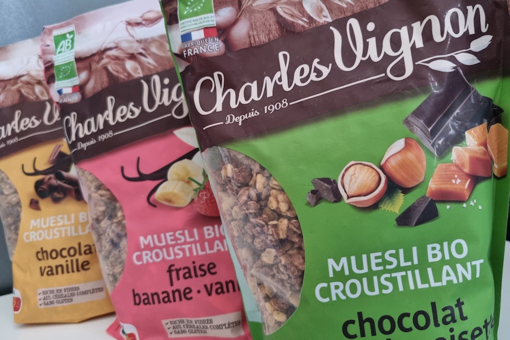 Charles Vignon : trois nouvelles recettes de Mueslis Bio Croustillants pour la rentrée