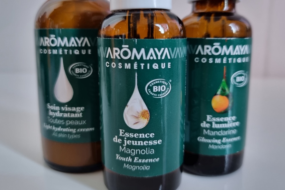 Arômaya Cosmétique : quatre essences adaptées au besoin de chaque type de peau