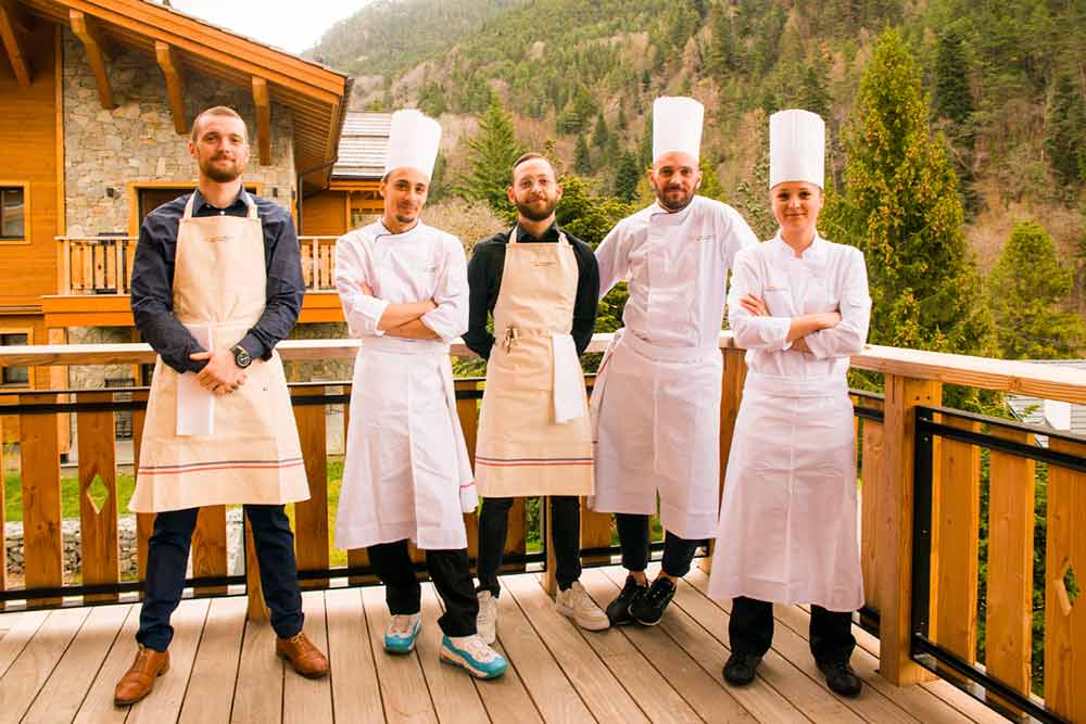 Pure Montagne Resort - Le Chef et sa brigade