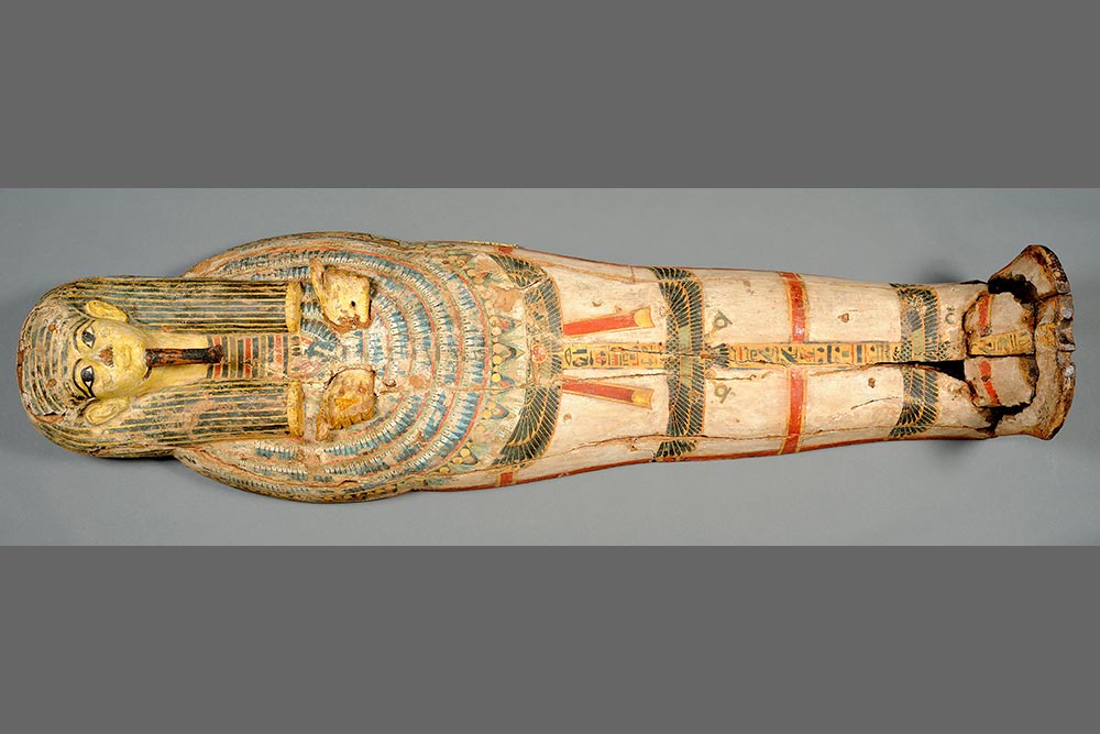 Cercueil de Padikhonsou, XXIe dynastie ©Lyon, Musée des Beaux-Arts
