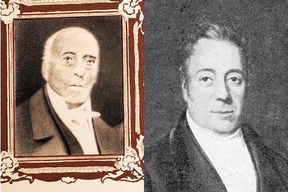 Antoine Bouchard dit le centenaire ( 1759-1860) et Théodore Joseph Bouchard (1783-1848)