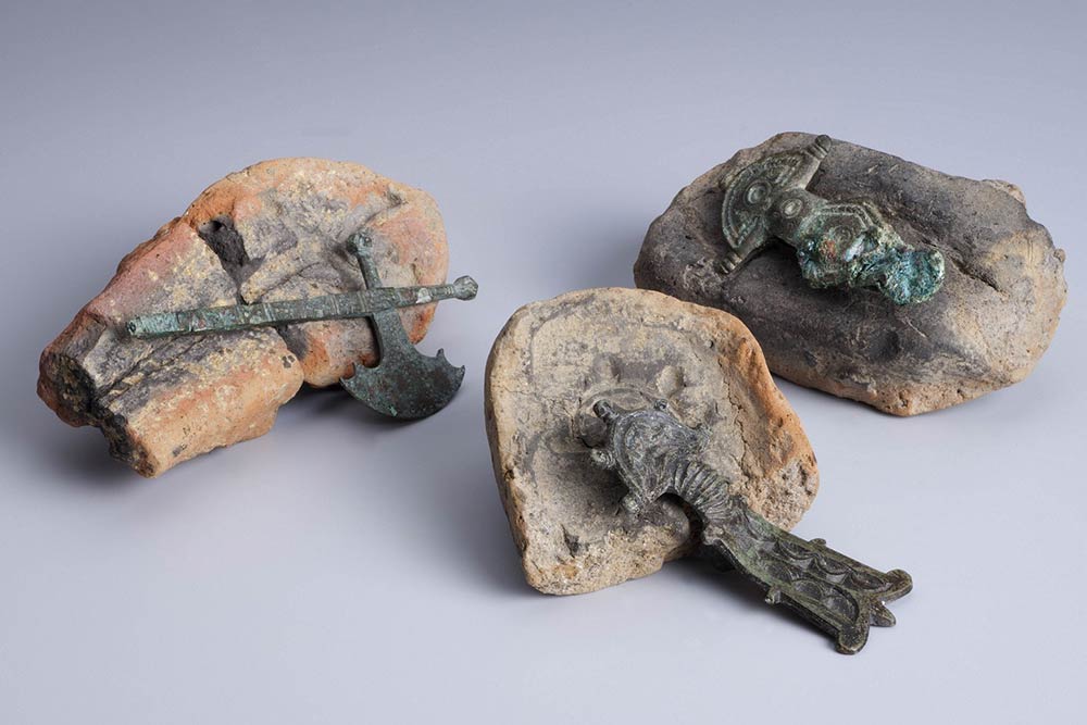Moules de fonderie et objets associés, c 500-525, Namur, ©Service public de Wallonie - Agence Wallonne du Patrimoine