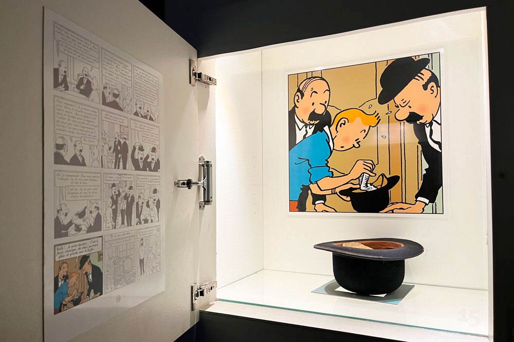 L’exposition dédiée à Tintin (Cheverny)