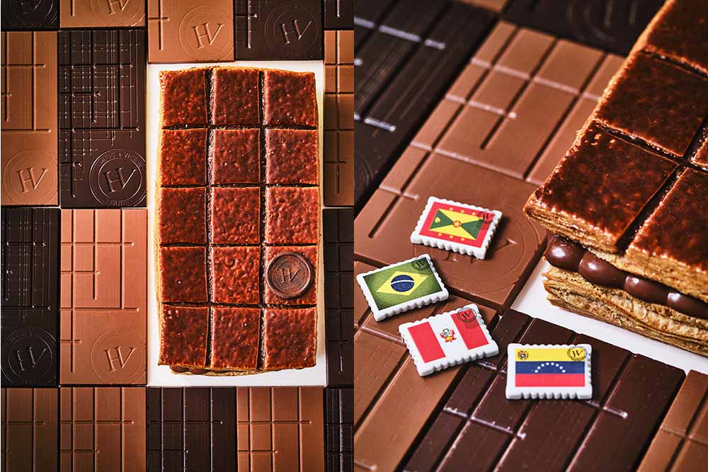 Maison Hugo et Victor - galette en forme de tablette de chocolat