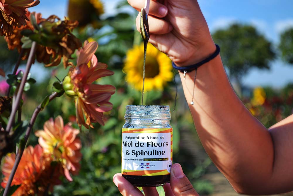 Etika Spirulina - Du miel de fleurs à la Spiruline