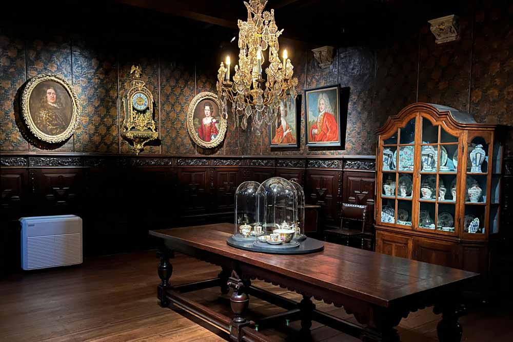 La salle à manger du logis (musée Plantin-Moretus)