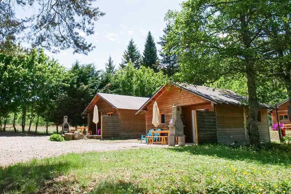 Un cottage au camping La Santoire - Cantal
