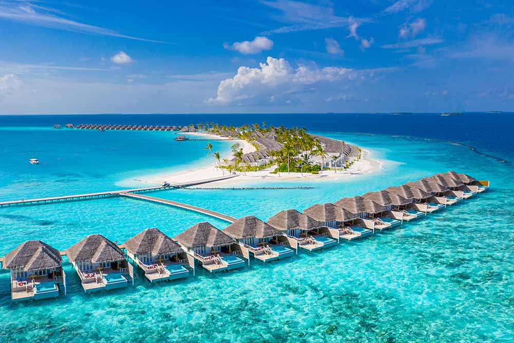 Les Maldives font rêver les amoureux