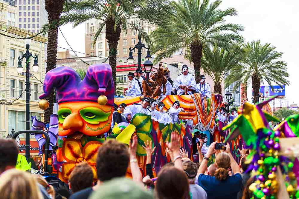 Carnavals - Mardi Gras - La Nouvelle-Orléans, États-Unis