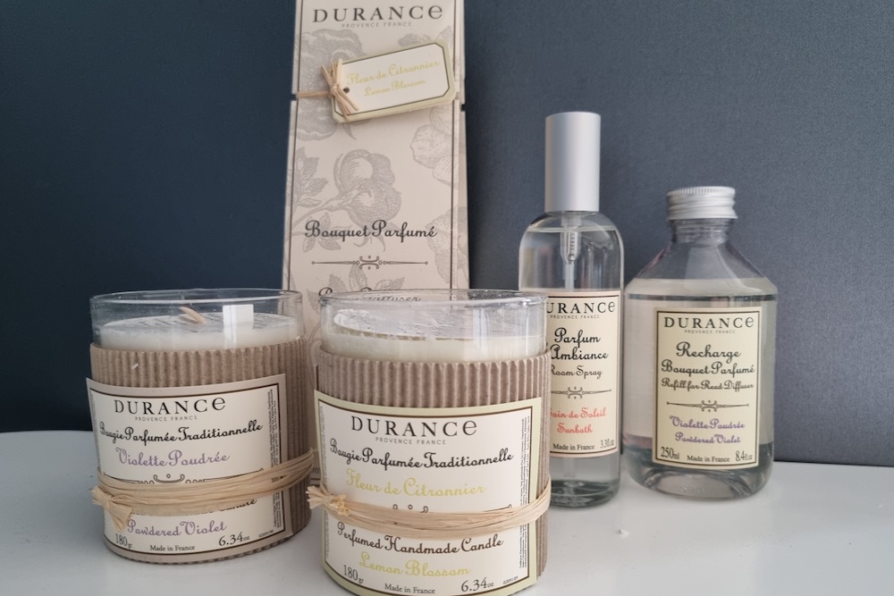 Durance : trois nouvelles senteurs pour la collection de parfums d’intérieur