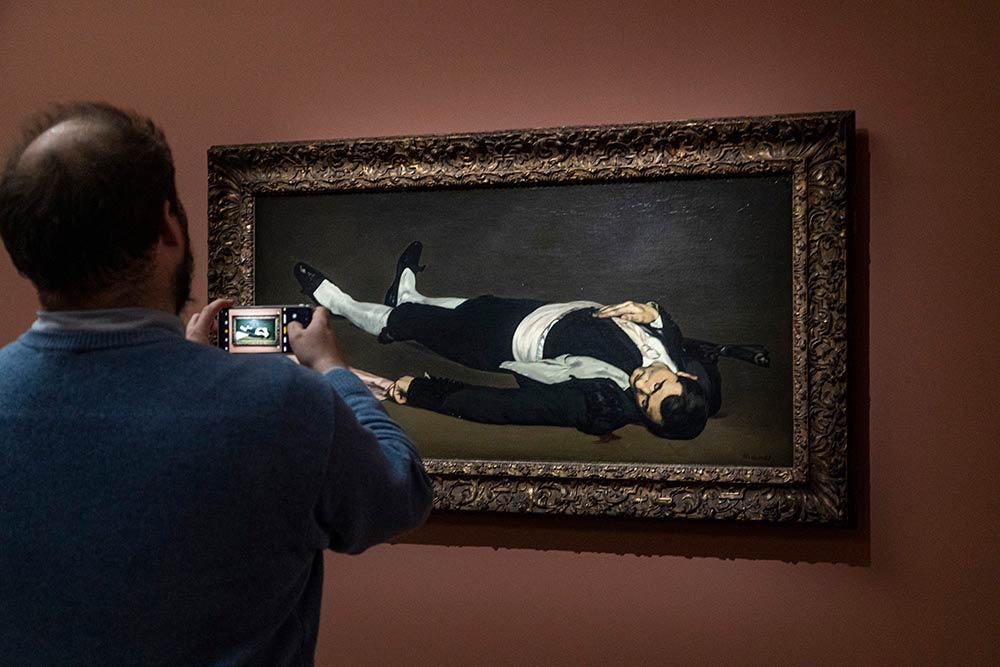 L'homme mort d'Edouard Manet