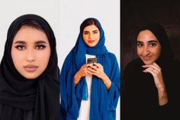 Les artistes Eurofragance - Meera AlQubaisi - Lamya Alawadhi - Shahad Alshabi