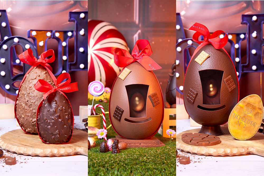 Chocolaterie Puyricard - OEuf de Pâques édition spéciale
