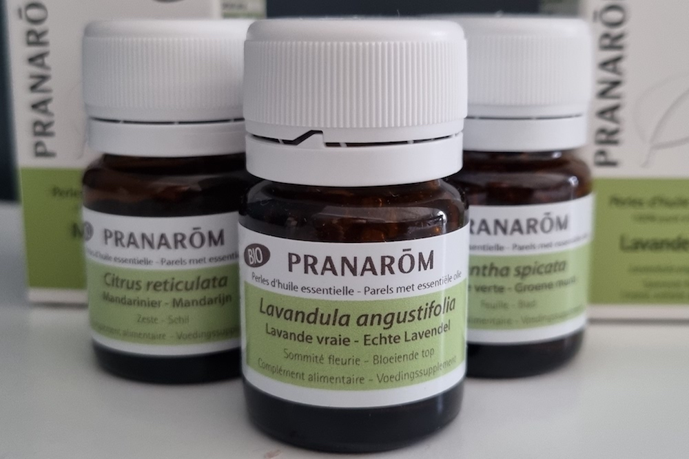 Menthe poivrée Bio - Perles d'huiles essentielles - Pranarôm