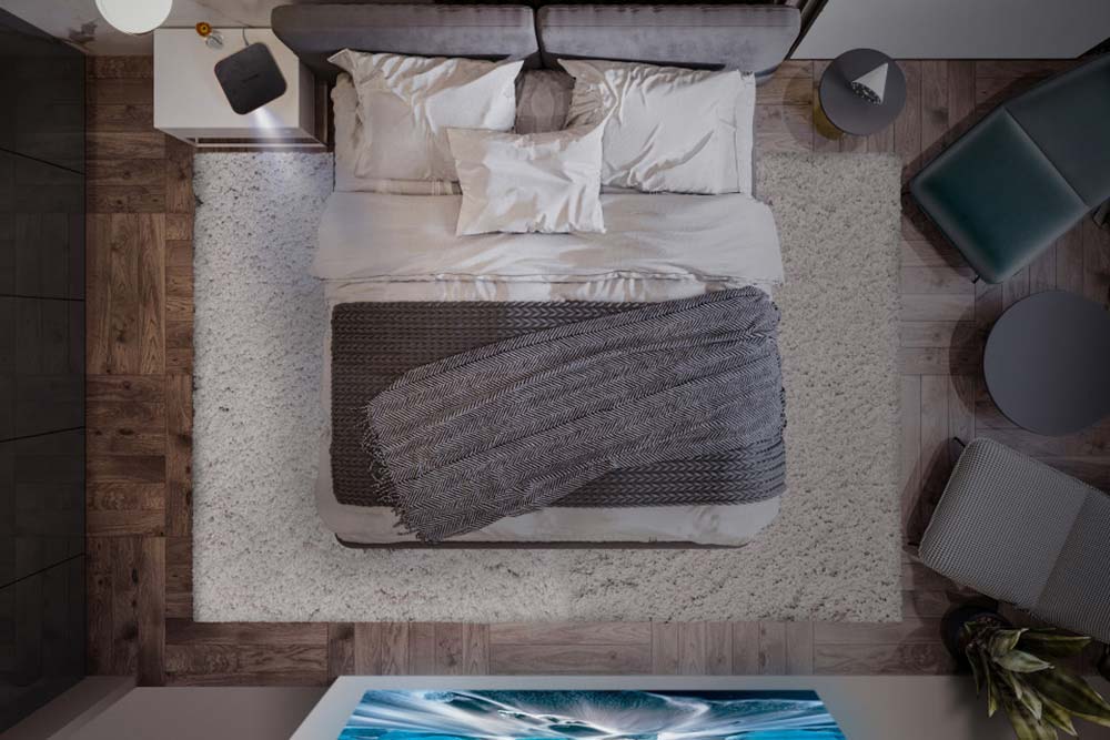 ViewSonic - M2W : Une image adaptable même au lit !