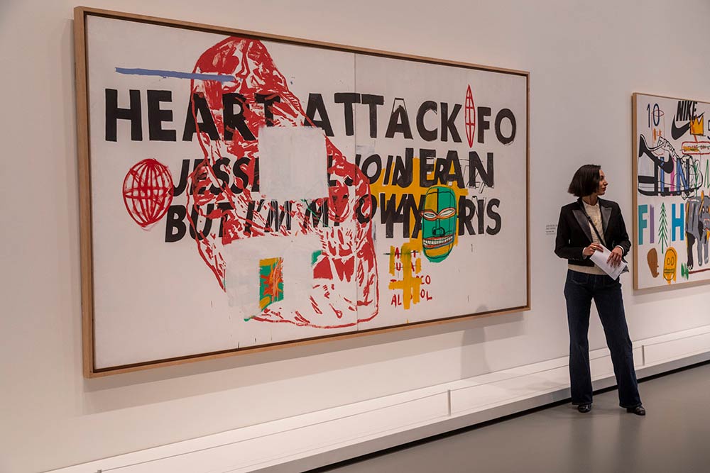 Une magnifique exposition à La Fondation Louis Vuitton sur le travail à quatre mains de Basquiat et Warhol 