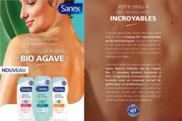 Sanex utilise dans ses produits une formule soigneusement développée, pensée pour protéger le microbiome cutané.