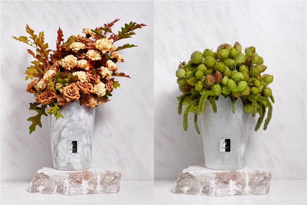 Alabaster : Vase exclusif en albâtre luxueux