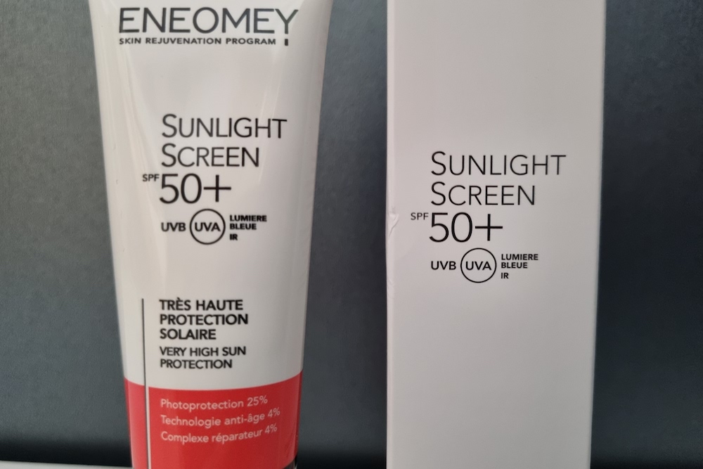 Eneomey : Sunlight Screen 50+ , une protection lumière intégrale et anti-âge pour la peau