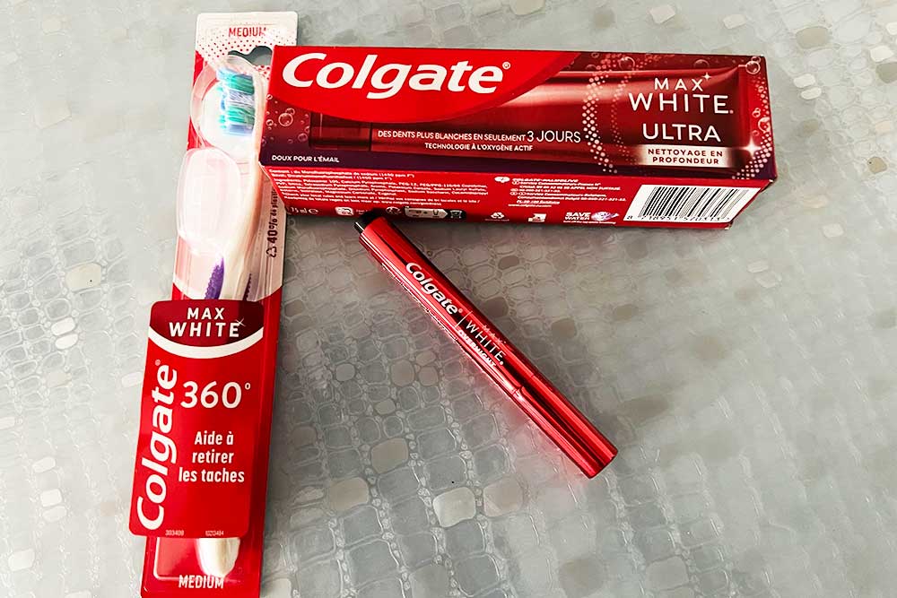 Avec le Sérum Blancheur Colgate Max White Ultimate et les deux nouveaux dentifrices ColgateMax White Ultra, vous allez avoir des dents de star.