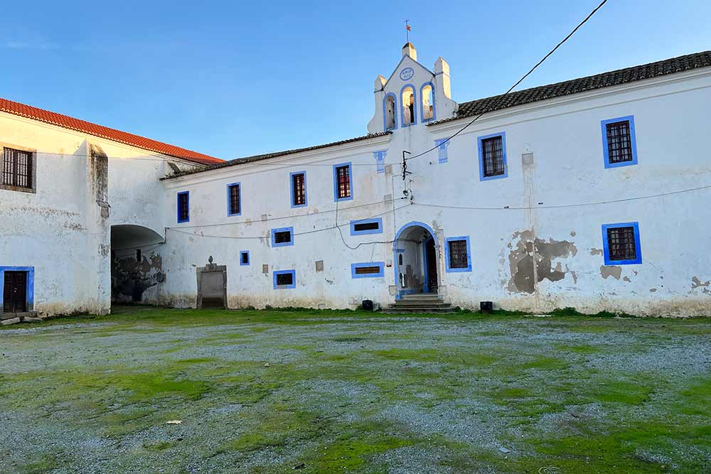 Le Convento da Saudação en cours de restauration