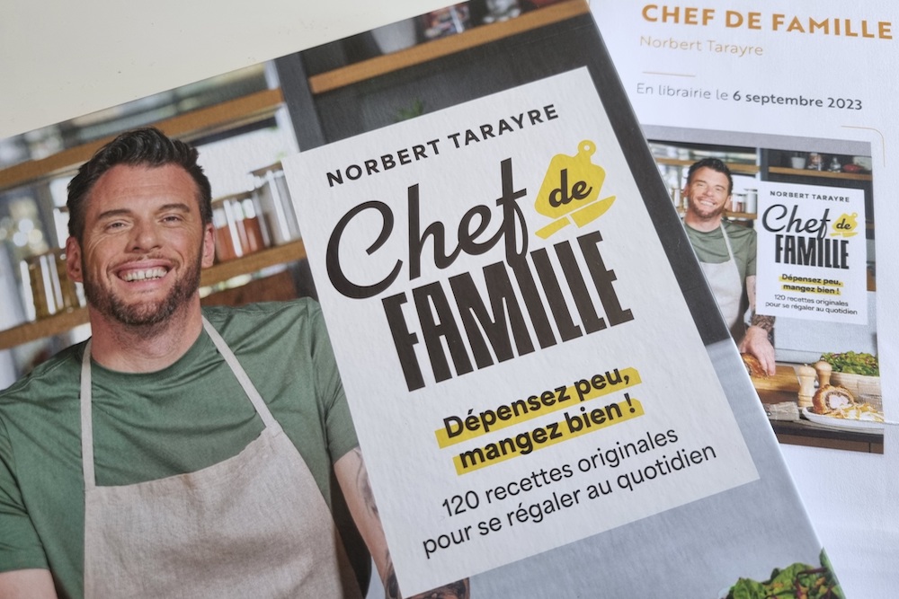 Marabout : « Chef de Famille » de Norbert Tarayre, la nouvelle bible culinaire pour dépenser moins et manger mieux
