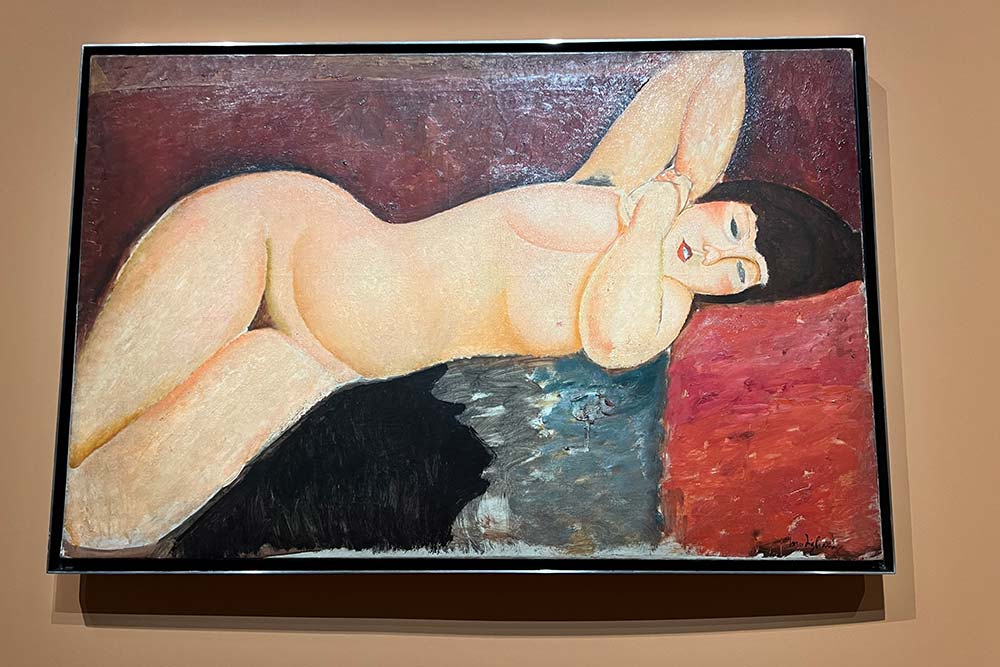 Amadeo Modigliani - Toile Nu couché