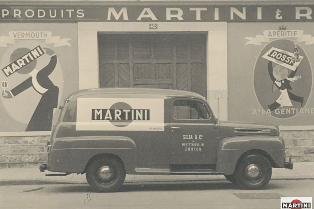 Martini - véhicule ZurichVan en 1940
