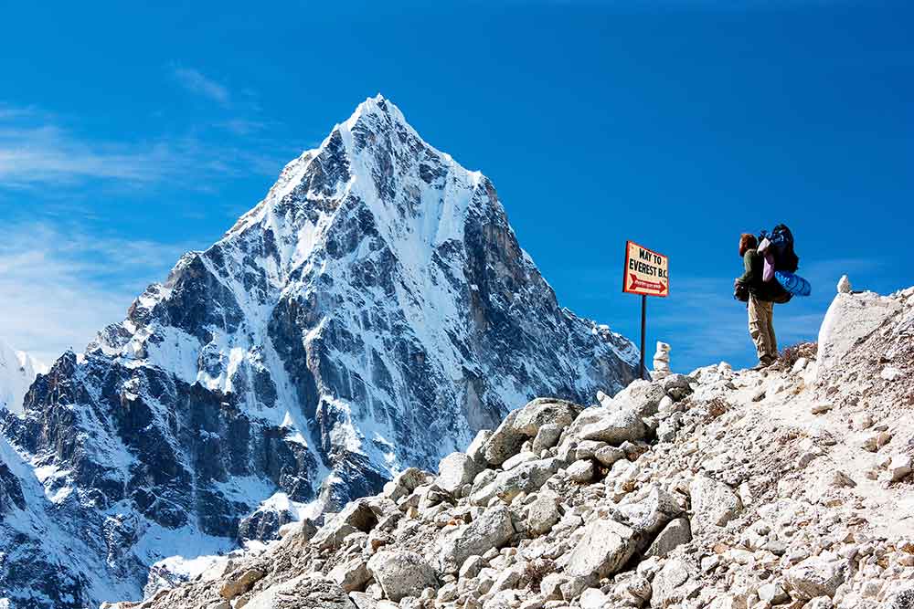 . La plus haute montagne au monde