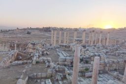 Road trip - Le site de Gerasa, la partie antique de Jerash.