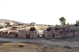 L’hippodrome de Gerasa était un des plus petits du monde romain mais aussi un des mieux conservé. Il faisait 265 m de long pour 50 m de large.