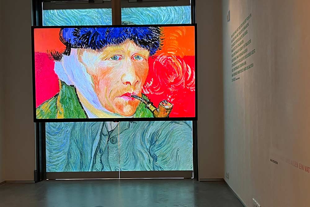 Sublime portrait de Vincent Van Gogh