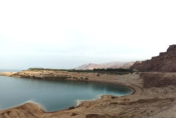Vues de la mer Morte. On en extrait de la potasse mais aussi des phosphates, du brome et du magnésium. Le  sel de la mer Morte contient 21 minéraux, dont 12 n'existant qu'ici. La Dead Sea Works ltd, qui les exploite, emploie plus de 4 000 personnes.